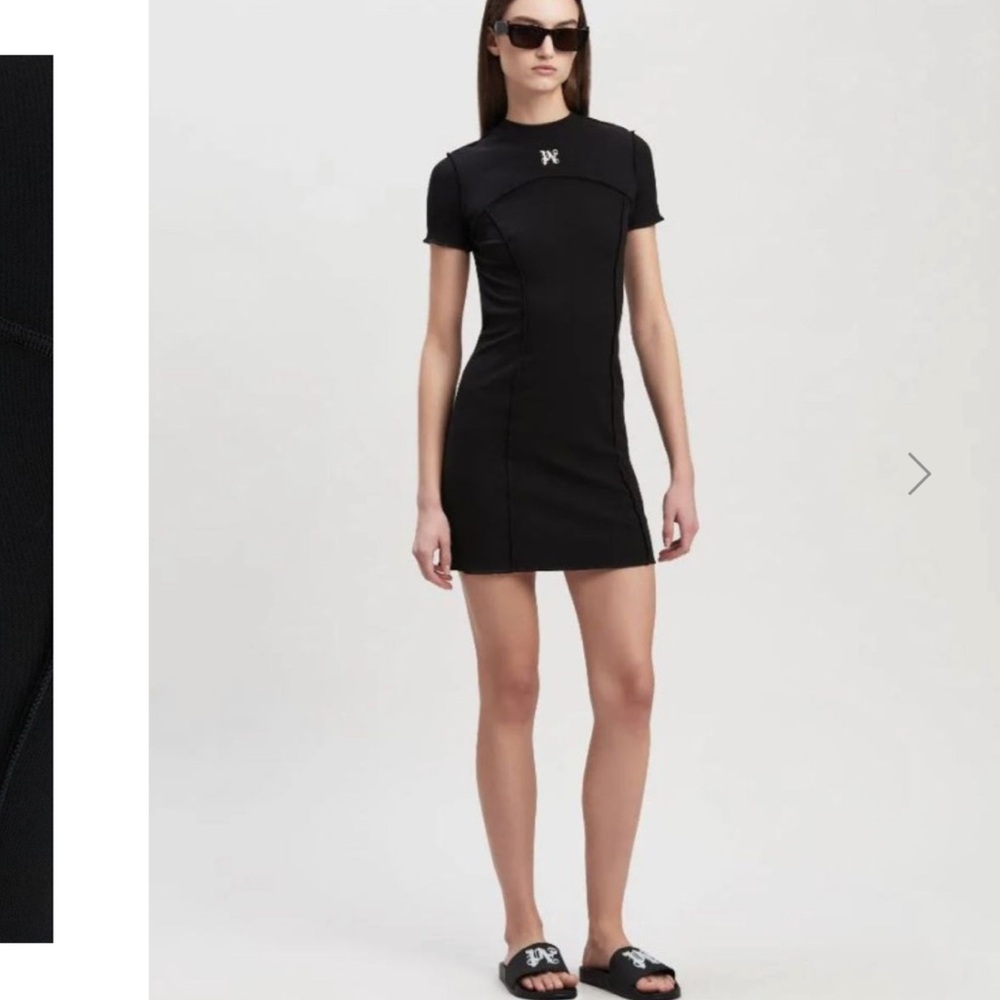PALM ANGELS - Monogram Mini Dress